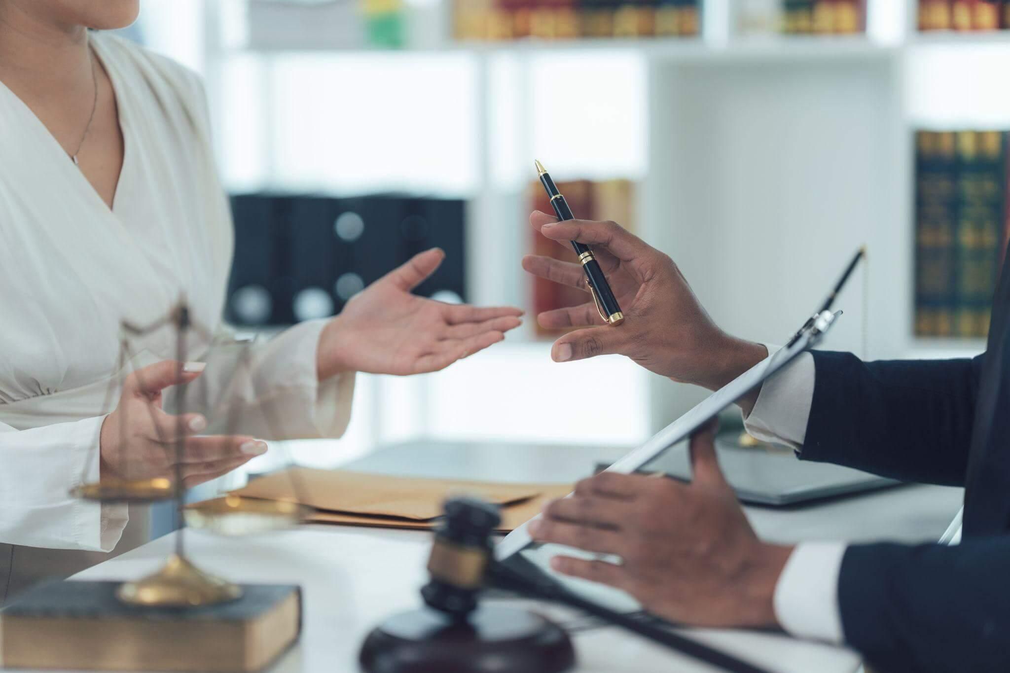 a couple of people that are sitting at a table