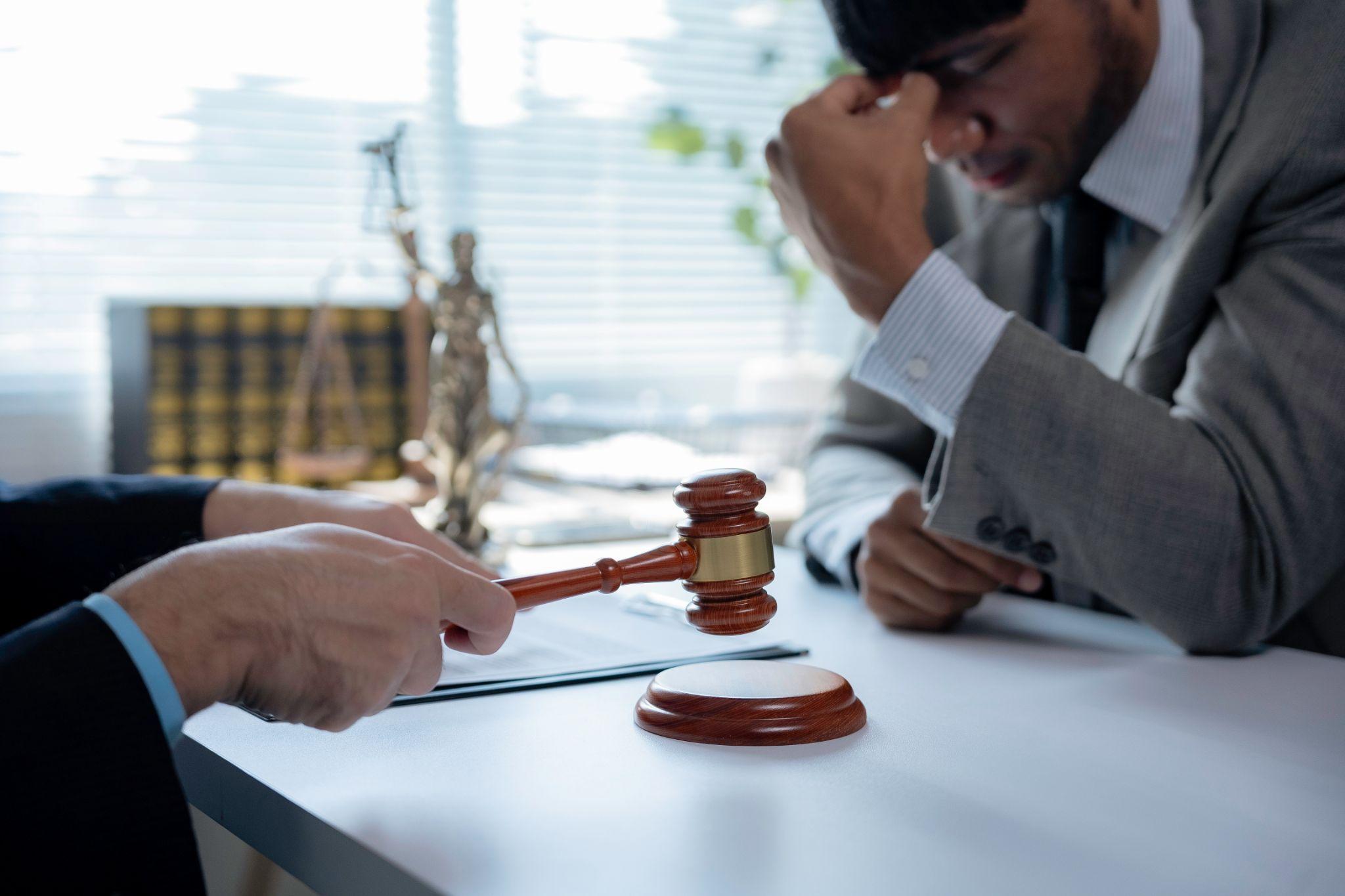 Getting caught for Embezzlement